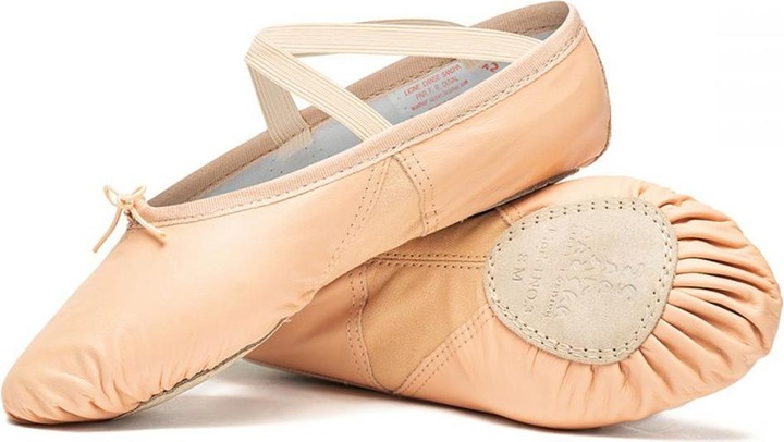 Produktbild Sansha Ballettschuhe aus Leder mit Stoff Einsatz (34)