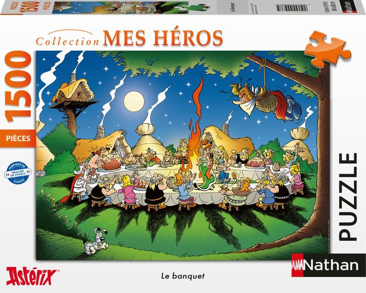 Immagine prodotto Nathan Puzzle 1500 pezzi Puzzle - 1500 pezzi - Asterix e Obelix : (1500 pezzi)