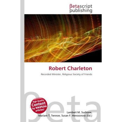 Robert Charleton, Fachbücher von Miriam T. Timpledon, Lambert M. Surhone, Susan F. Marseken
