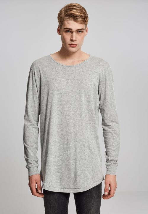 Image du produit Urban Classics Tee Long Shaped Fashion L/S (S)