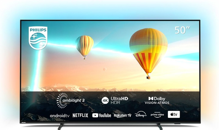 Immagine prodotto Philips 50PUS8007 (50", PUS8007, LED, 4K, 2022)