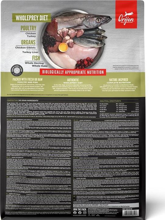 Produktbild Orijen Senior (Senior, 1 Stk., 2000 g)