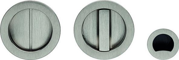 Actual product image Goll Sliding door set STB 100 round (Sliding door handle)