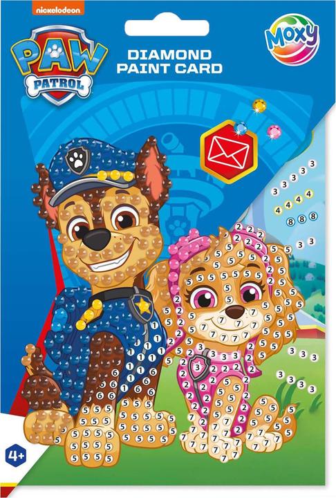 Image du produit Grafix Diamond Painting-Karten und Umschläge PAW Patrol