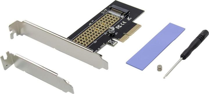 Produktbild MicroConnect MC-PCIE-NVME-SSDADAPT Schnittstellenkarte/Adapter