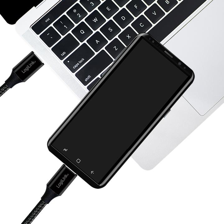 Image du produit LogiLink USB Type C - Type C (1 m, USB 2.0, 5 W)