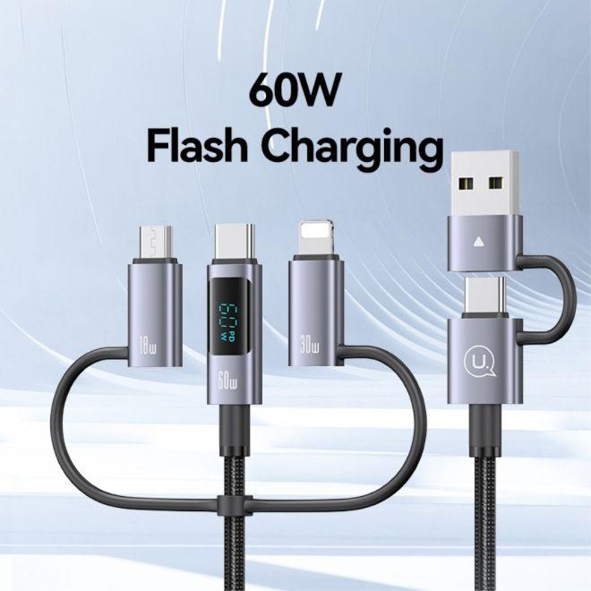 Produktbild Usams 6in1 USB Kabel (1.20 m, USB 2.0, 60 W)