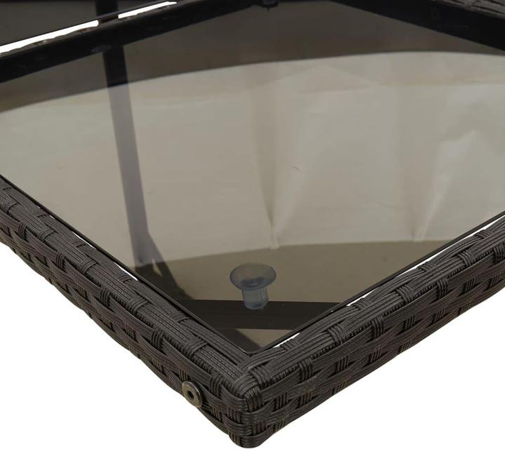 Actual product image vidaXL Garten Essgruppe (110 x 106 x 73 cm)