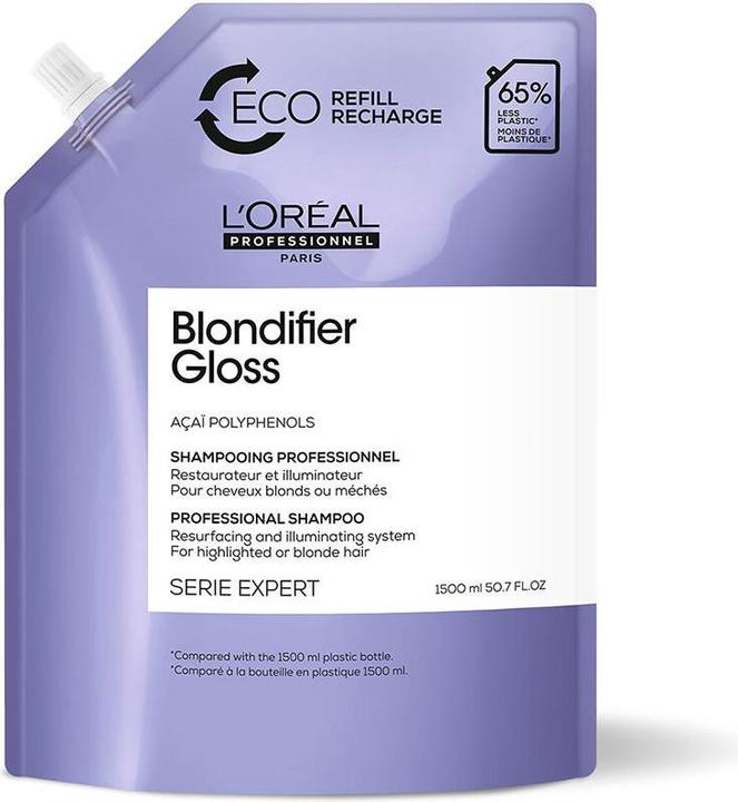 Produktbild L'Oréal Professionnel Serie Expert Shampoo Gloss Refill (1500 ml, Flüssiges Shampoo)