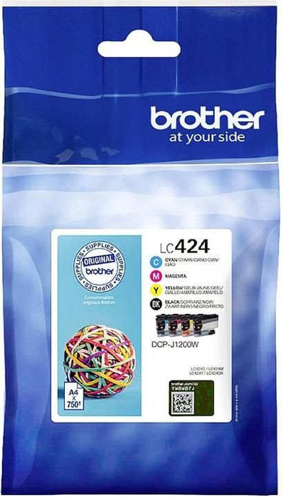 Image du produit Brother LC-424VAL Jeu de cartouches d'encre (M, CF, C, Y)