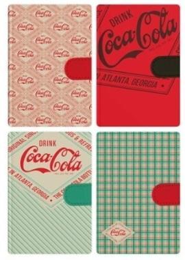 Produktbild TOP Notizbuch A6/144K Coca-Cola MIX Linie (A6, Liniert)