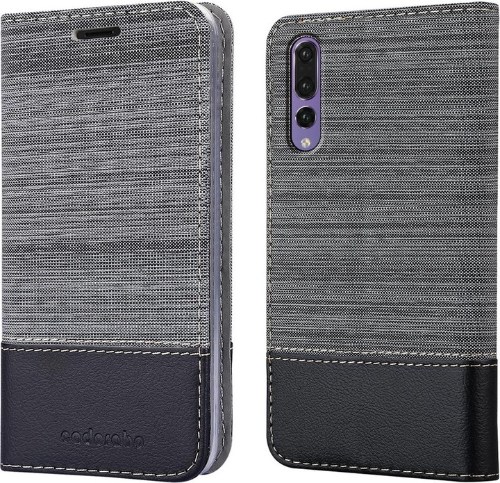 Produktbild Cadorabo Book Jeans Optik Cover (Huawei P20 Pro)