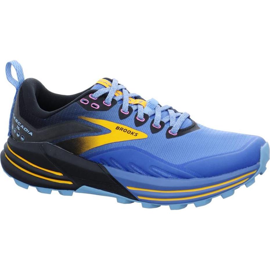 Brooks Running, Damen, Laufschuhe, Cascadia 16 (38), Blau