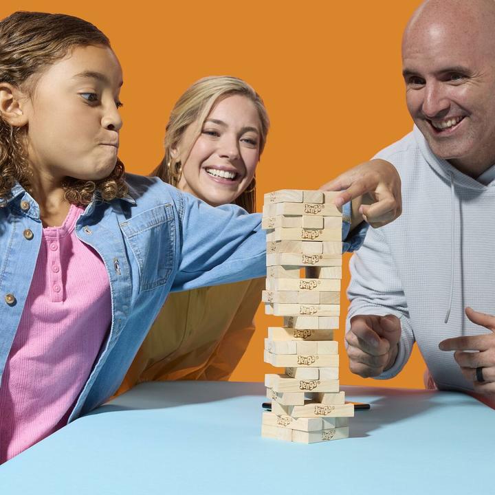 Produktbild Hasbro Gaming Jenga Refresh (Dänisch, Deutsch, Englisch, Französisch, Italienisch, Niederländisch, Norwegisch, Portugiesisch, Schwedisch, Spanisch)