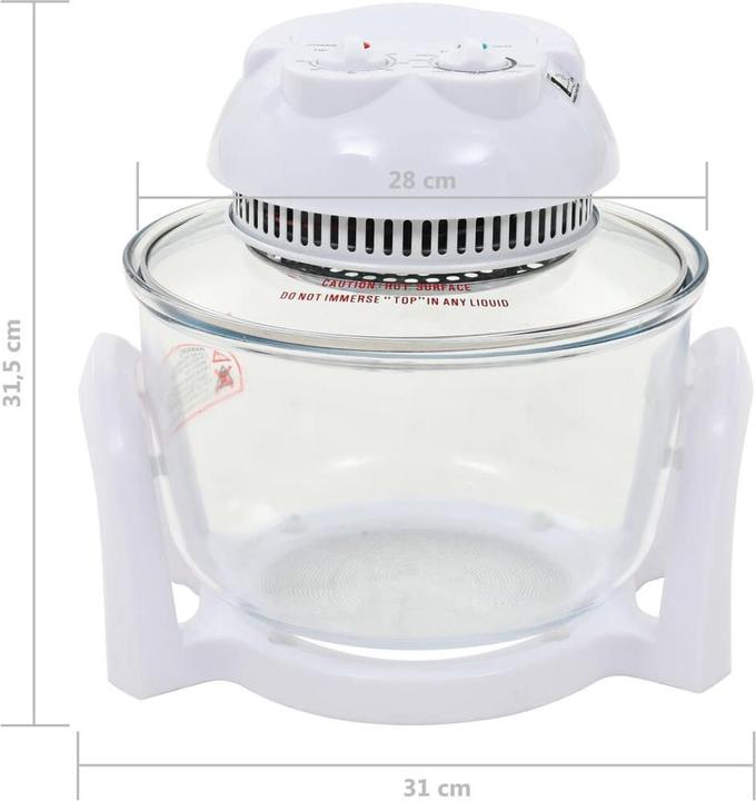 Image du produit vidaXL Four halogène Four à air chaud