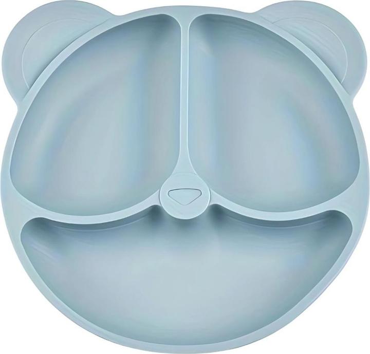 Actual product image Milkii Silicone plate with suction cups, bear