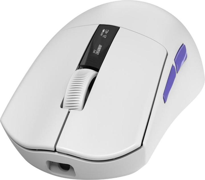 Actual product image Proove Wireless Gaming Mouse Jester, 800DPI - 26000DPI, OLED Display, White (Wireless)