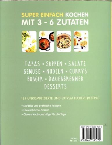 Produktbild Super Einfach KOCHEN (Deutsch, Collectif, Lene Knudsen, Natacha Arnoult, Orathay Souksisavanh, Sabrina Fauda-Rôle, 2018)