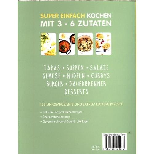 Thumbnail - Super Einfach KOCHEN, Ratgeber von Keda Black, Orathay Souksisavanh, Sabrina Fauda-Rôle, Natacha Arnoult, Collectif