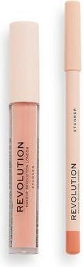 Immagine prodotto Makeup Revolution London Lip Contour Kit Stunner Lip Gloss e Lip Liner Duo 1ml 1g