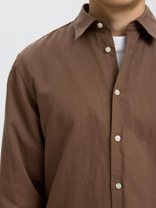 Immagine prodotto Selected Regular Fit Bluse aus Leinengemisch (S)