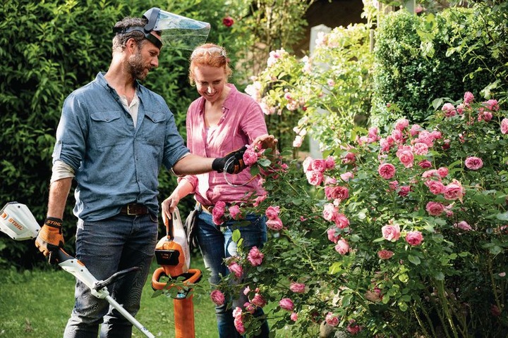 Actual product image Stihl Cordless lawn trimmer