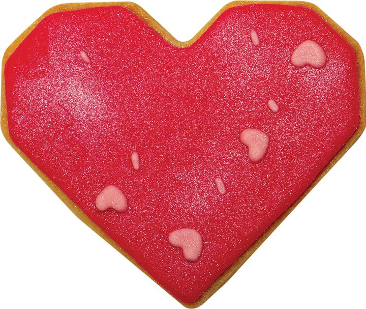 Actual product image Decora Plastic Cookie Cutter Heart