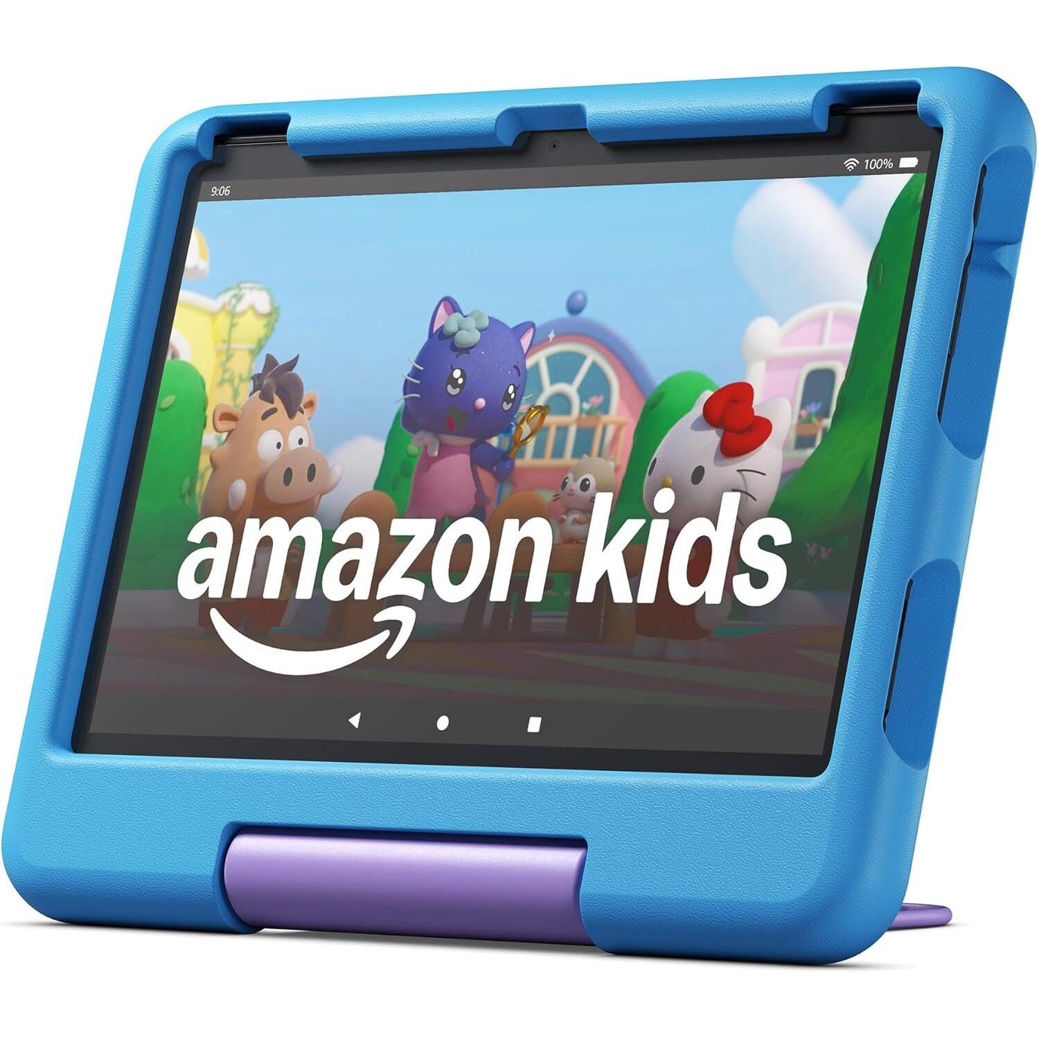 Amazon Fire HD10 Kids 13 Gen (Solo WiFi, 10.10", 32 GB, Blu), Tablet, Blu