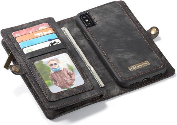 Actual product image Caseme Leather wallet with plastic cover (Apple iPhone XS Max)