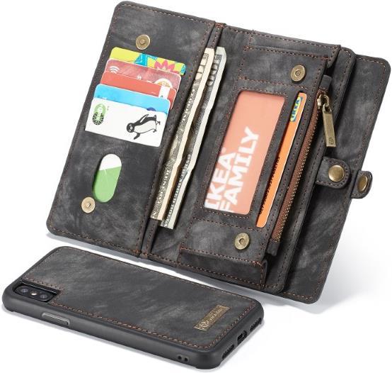Actual product image Caseme Leather wallet with plastic cover (Apple iPhone XS Max)