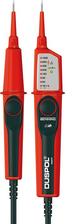 Benning Spannungsprüfer (CAT IV 600V, CAT III 1000V)