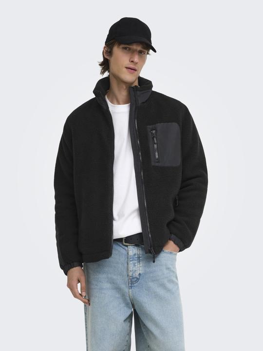 Produktbild Only & Sons Onstyro Padded Sherpa Jacket Noos (M)