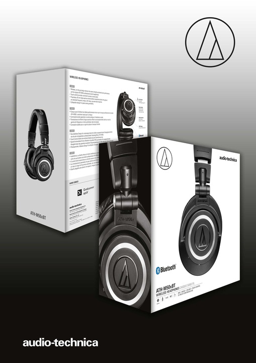 Immagine prodotto Audio-Technica ATH-M50xBT (40 h, Senza fili)