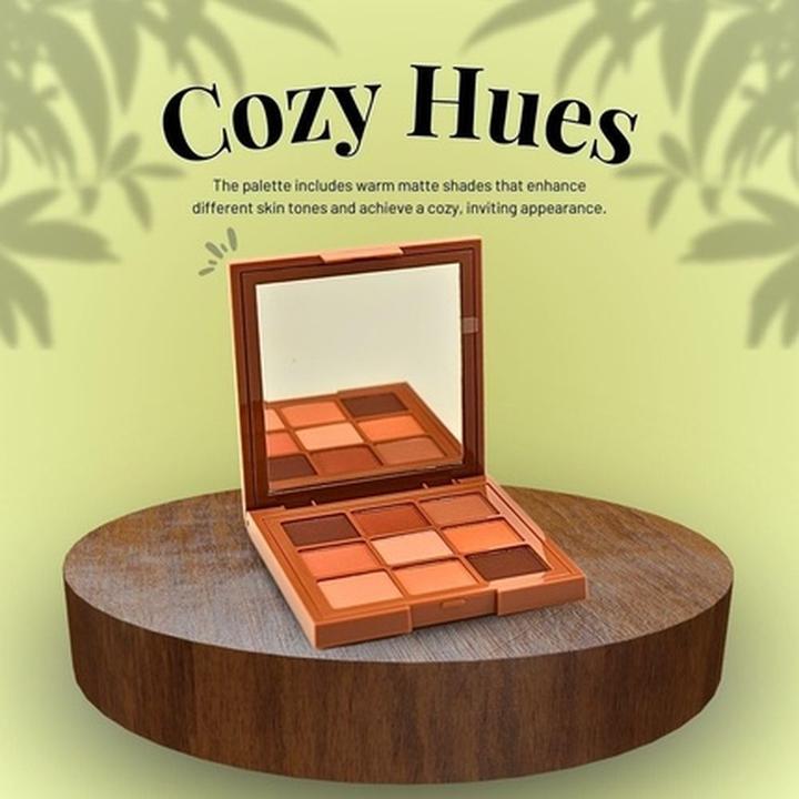 Produktbild Huda Beauty Warm Matte Eye Shadow Palette