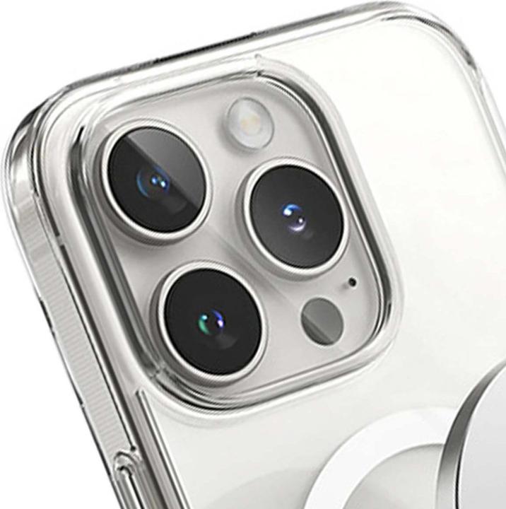 Actual product image Crong Clear MAG Cover – iPhone 16 Pro Max MagSafe Hülle (transparent) (Apple iPhone 16 Pro Max)