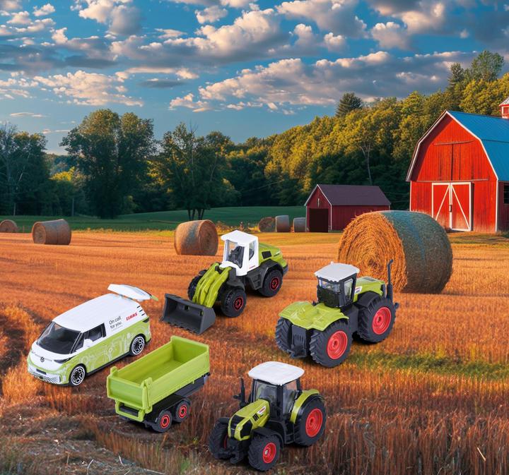 Produktbild Majorette Claas Farm 5 Pieces Giftpack