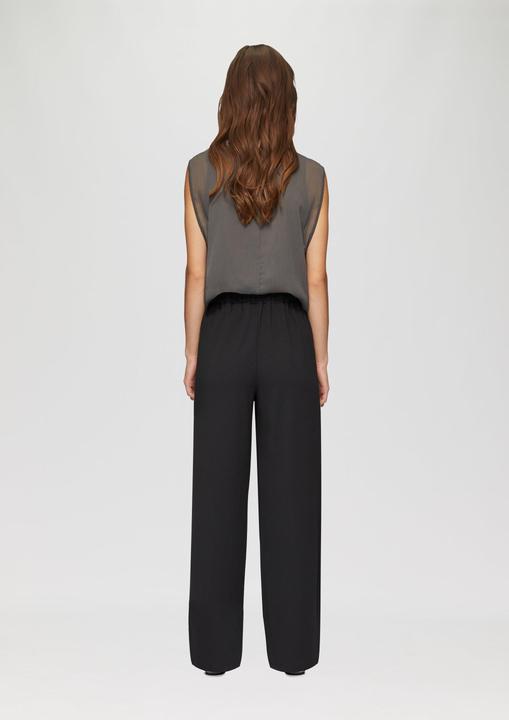 Immagine prodotto s.Oliver Bluse Ärmellose Chiffon-Bluse mit Jerseyfutter (34)