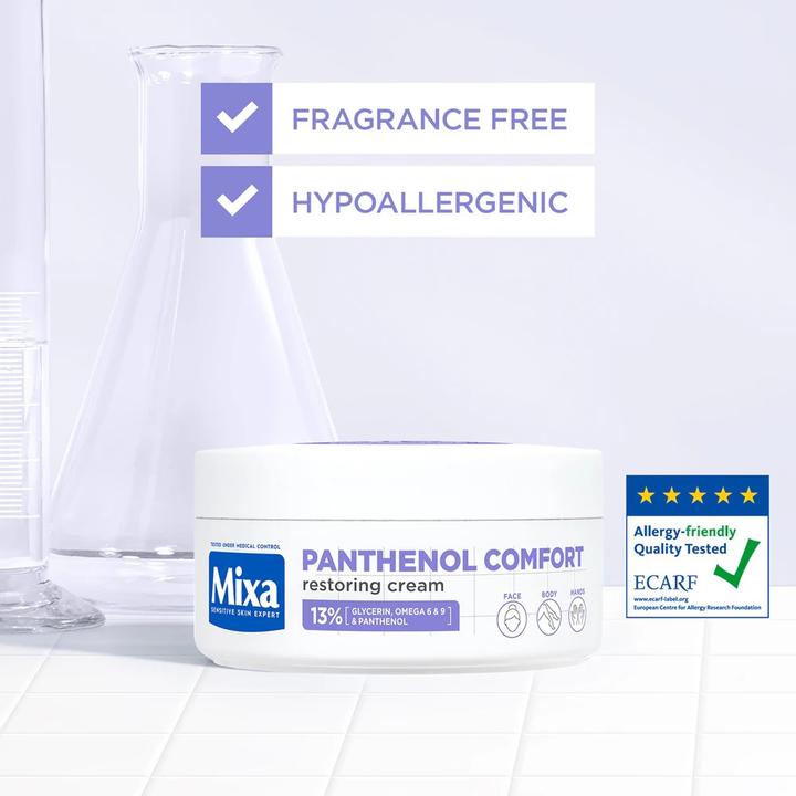 Image du produit Mixa Panthenol Comfort Restoring Cream For Atopy-Prone Skin - 150 Ml (Crème pour le corps, 150 ml)