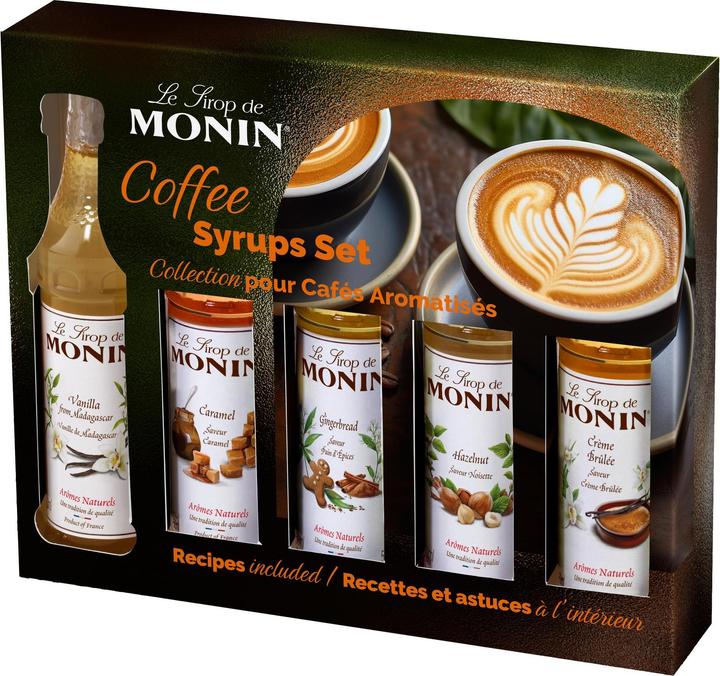 Monin Coffee syrup set (1 x 25 cl)