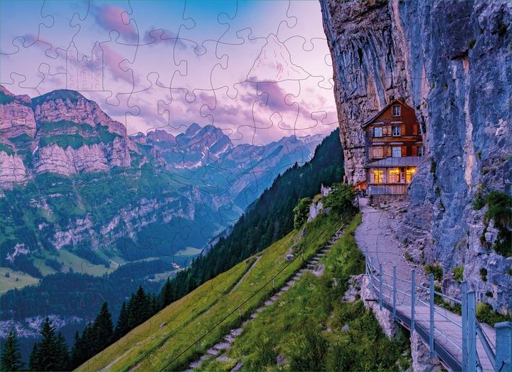 Immagine prodotto Mini-Puzzle Holz Aescher (100 pezzi)