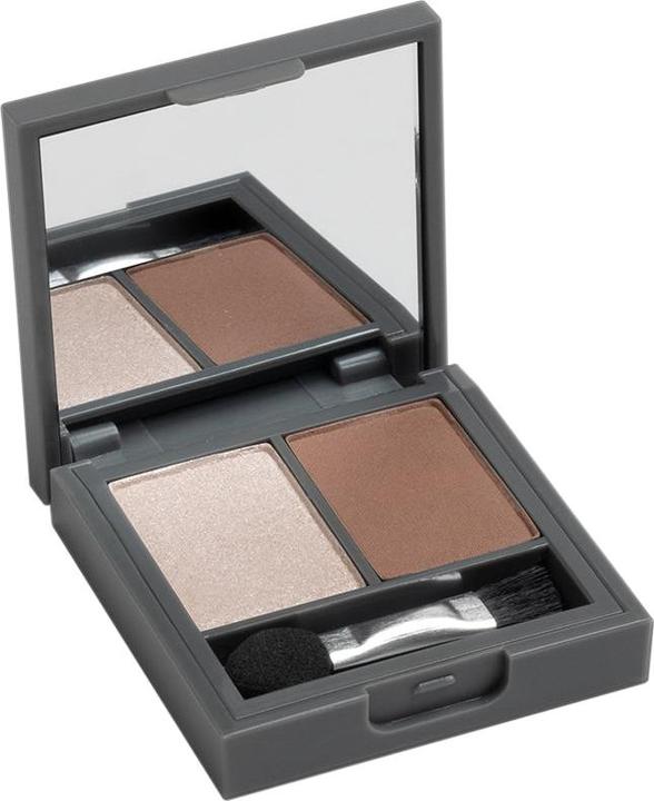 Actual product image Alix Avien Duo Eyeshadow - Power of Pearls & Creamy Brown (BROWN-POWDER)