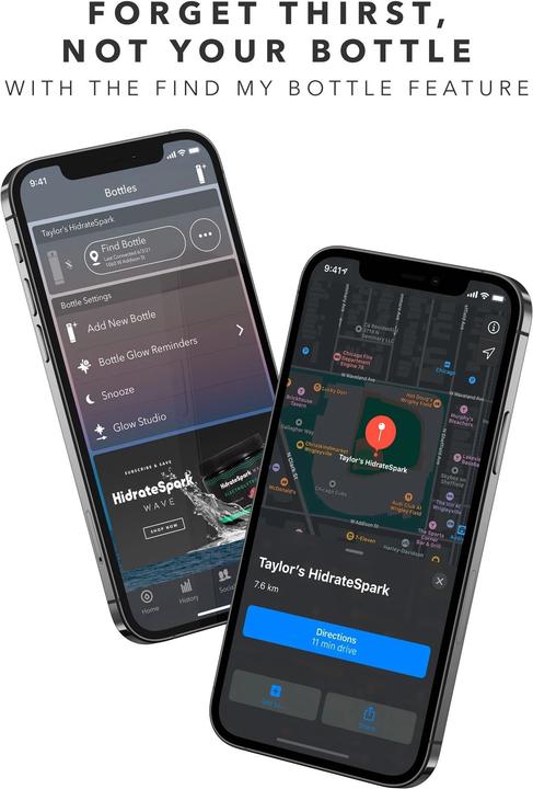 Immagine prodotto HidrateSpark Per 32 bicchieri (0.95 l)