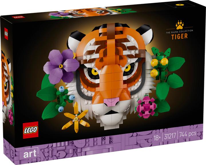 Actual product image LEGO Fauna Collection - Tiger (31217, LEGO Art)