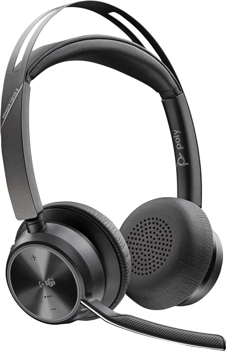 Actual product image Poly Headset Voyager Focus 2 MS (Wireless, Cable, USB-A)