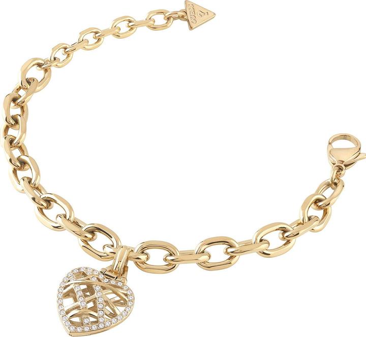 Produktbild Guess HEART CAGE Armband (18.40 cm, Edelstahl)