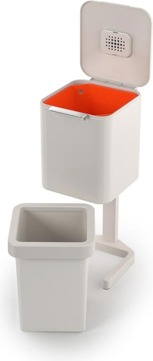 Produktbild Joseph Joseph Totem Pop 40L Mülltrennungs- & Recycling-Einheit - Stein (40 l)