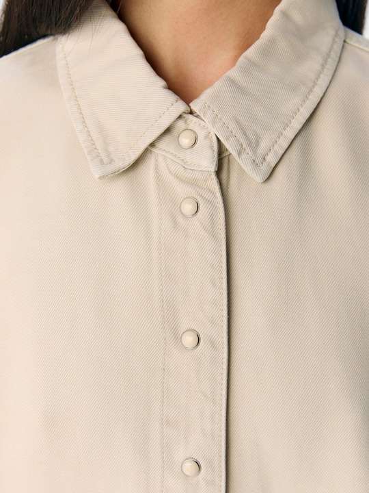 Image du produit Object Kurzärmeliges Jeanshemd (S)