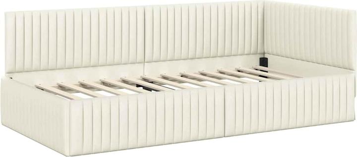 Actual product image vidaXL Samtbettgestell (100 x 200 cm)