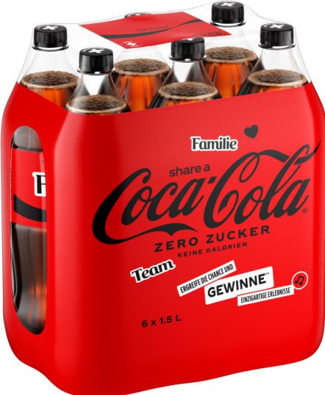 Image du produit Coca Cola Zéro (6 x 150 cl)