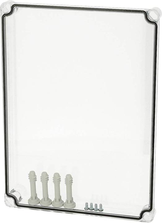 Actual product image Fibox Cover, PC Transparent 3720143 Universal cabinet 380 x 280 x 30 Polycarbonate Gråhvid (RAL 70 (Housing)